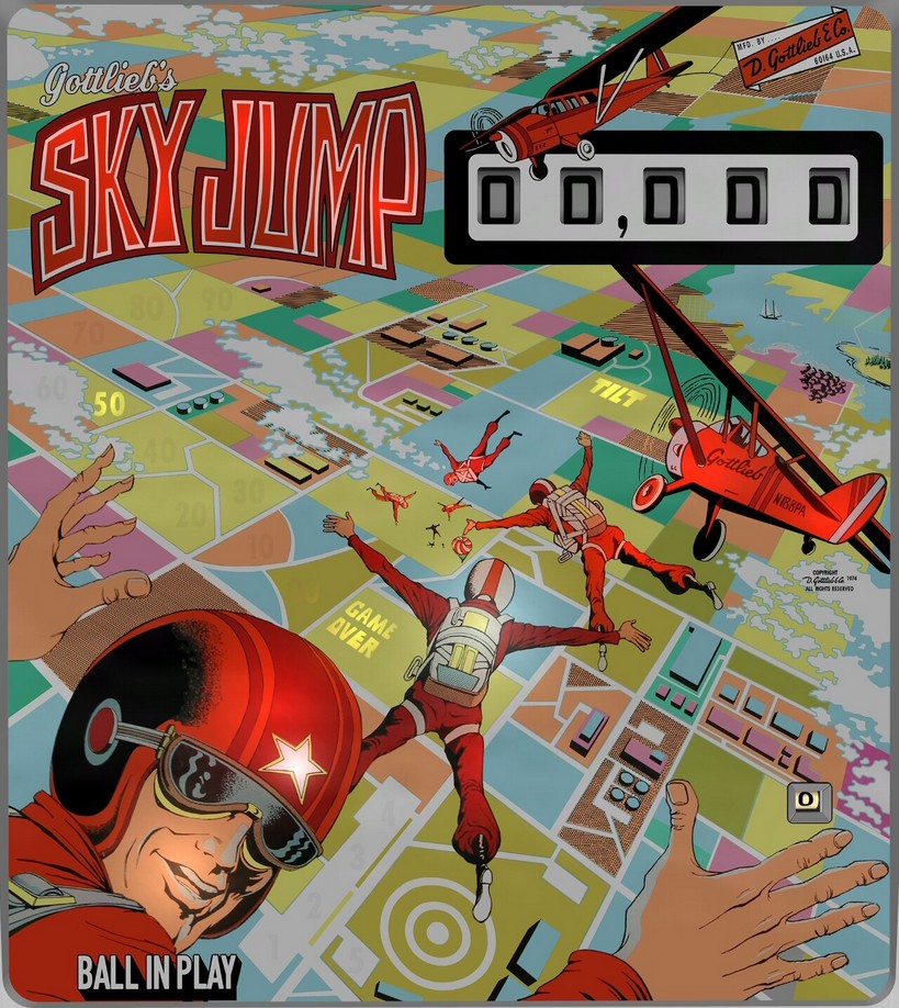 SKY JUMP Licensed reproduction